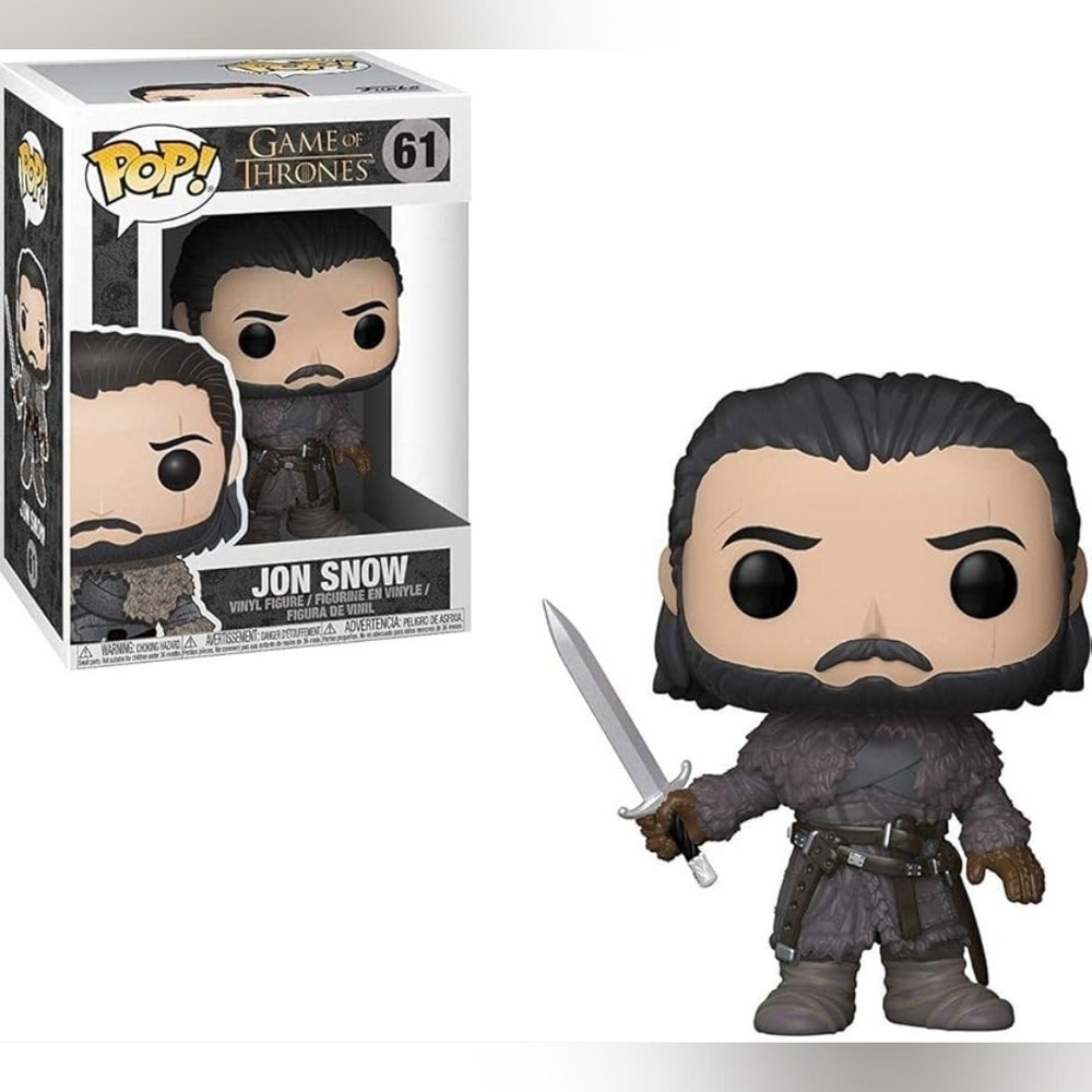 NIB Funko Pop! Game of Thrones Jon Snow #61 Vinyl Figure